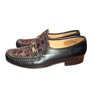 Barker Shoes Men Sz 8.5 Slip‎ On Loafer Leather Northampton England
